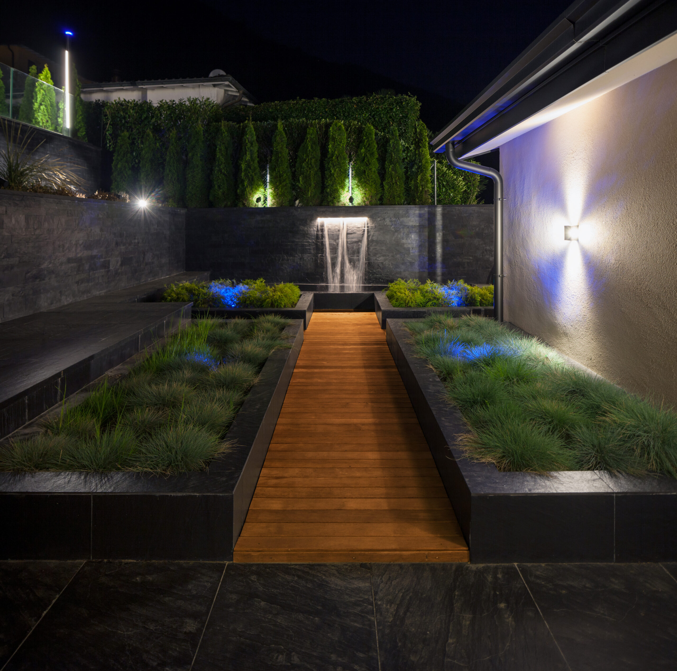 Landscaped Garden lighting